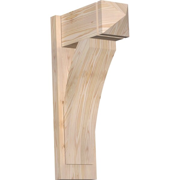 Ekena Millwork Thorton Arts & Crafts Smooth Outlooker, Douglas Fir, 7 1/2"W x 16"D x 28"H OUT08X16X28THR03SDF - main